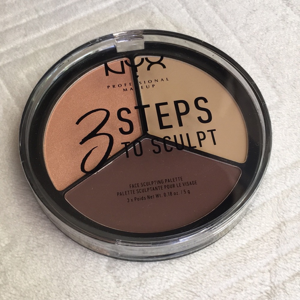 3/$15 NYX Face Sculpting Palette - Medium Powder Contour